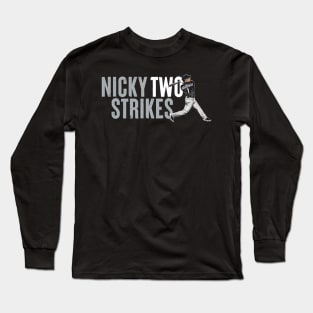 Nick Madrigal Nicky Two Strikes Long Sleeve T-Shirt